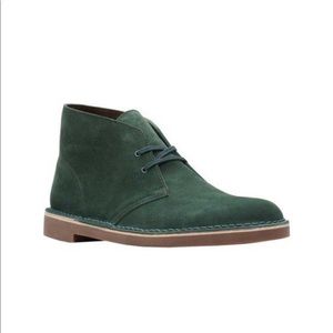 Dark green Clark’s desert boots - men’s size 11.5
